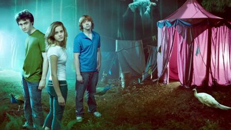 Harry, Ron y Hermione