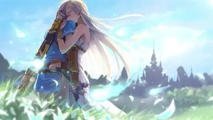 Zelda y Link