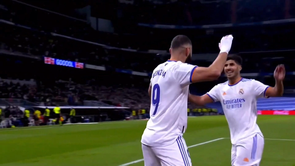 Karim Benzema Celebración - Fondo de Pantalla Animado
