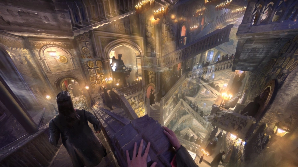 Escaleras Mágicas de Hogwarts - Fondo de Pantalla Animado para PC, Android & iOS