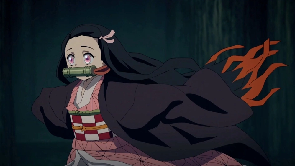 Nezuko Corriendo - Fondo de Pantalla Animado para PC, Android & iPhone