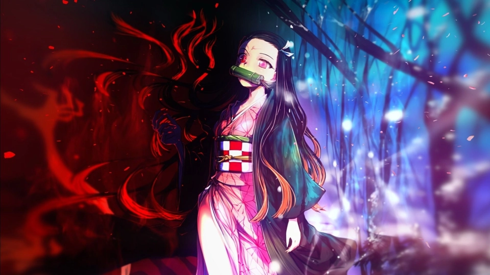 Nezuko Kamado- Fondo de Pantalla Animado para PC, Android & iPhone