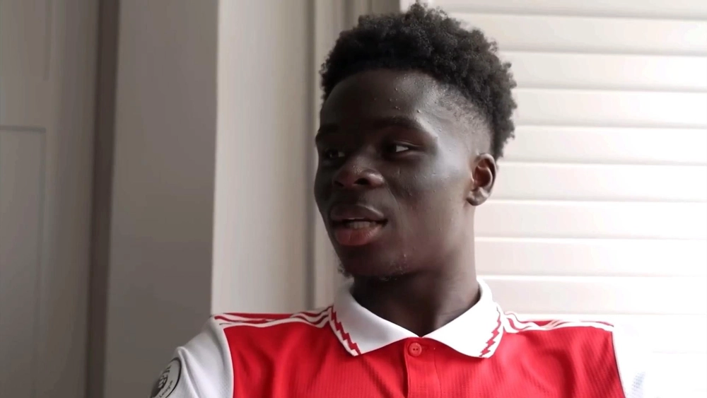 Bukayo Saka - Fondo de Pantalla Animado