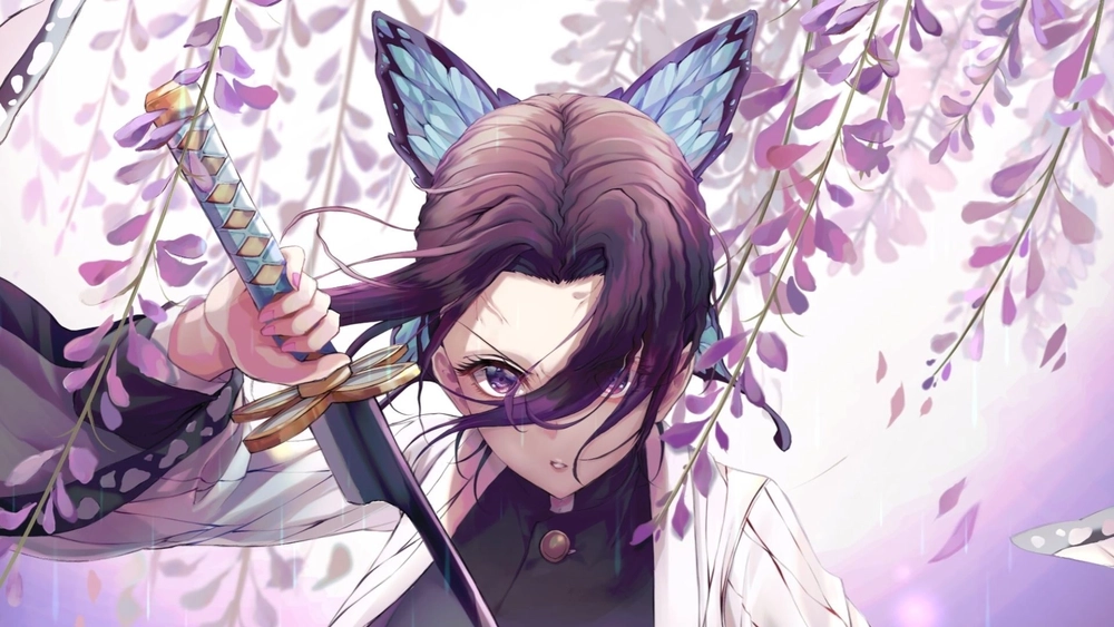 Kocho Shinobu Retadora - Fondo Animado