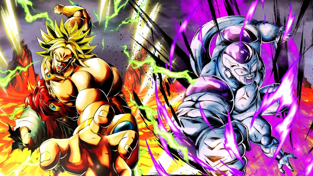 Broly y Freezer - Fondo de Pantalla de Dragon Ball Animado para PC, Android & iPhone