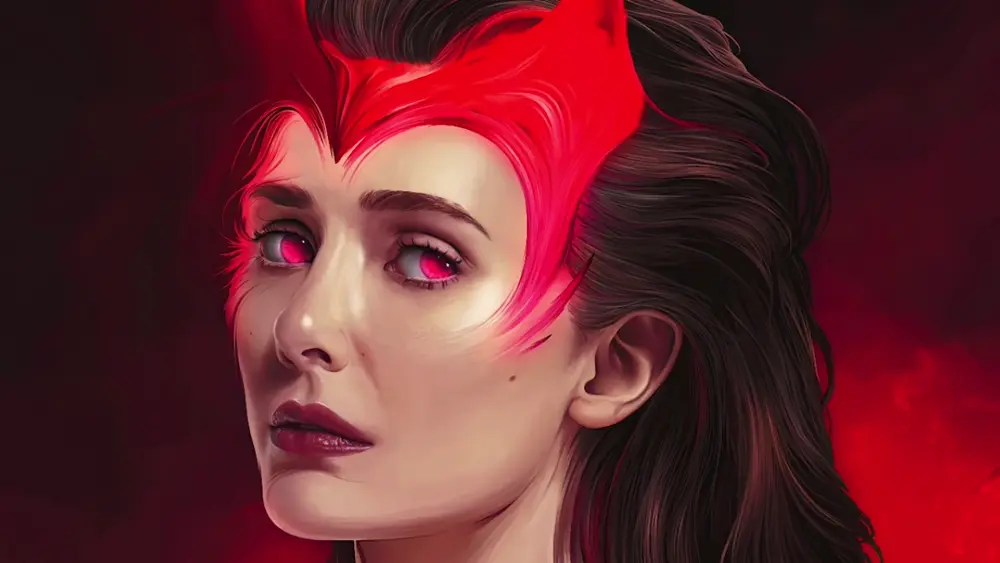 Bruja Escarlata – Fondo de Pantalla Animado