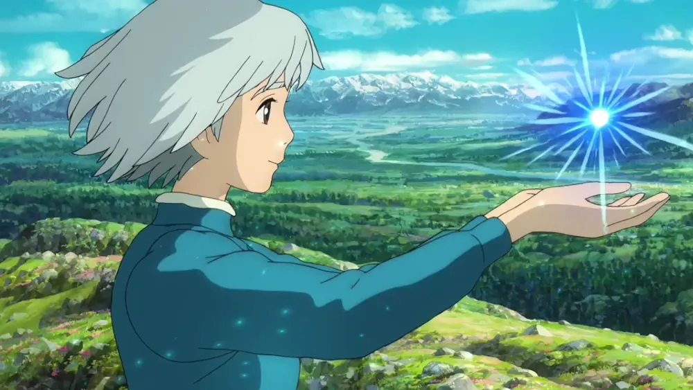 Descargar Fondo de Pantalla Animado de El Castillo Ambulante: Sophie Brillo 4K