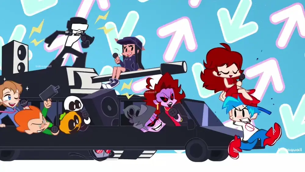 Friday Night Funkin’ Charts y Personajes – Fondo en Movimiento para PC, Android & iPhone