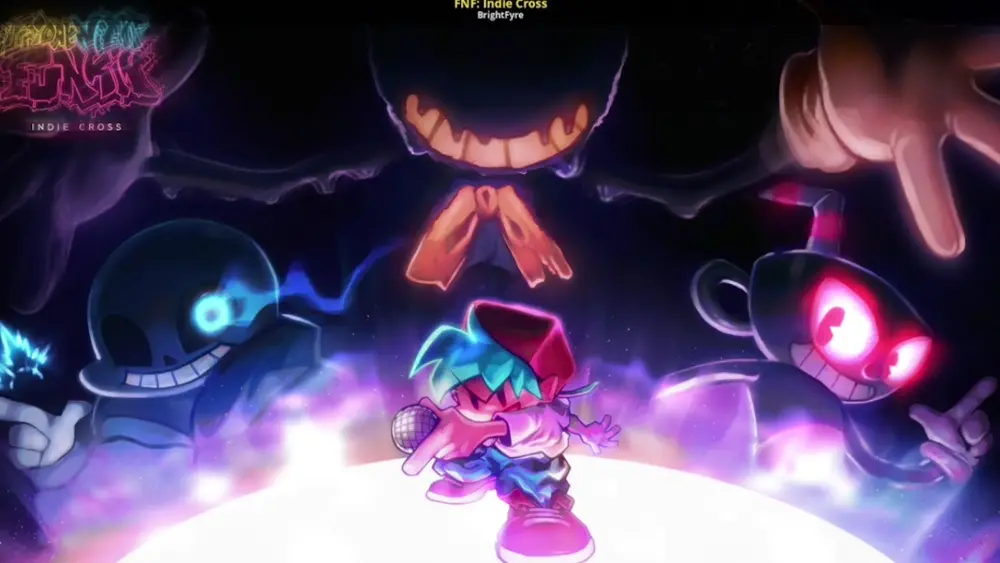Friday Night Funkin’ FNF Indie Cross – Fondo de Pantalla En Movimiento para PC, Android & iPhone