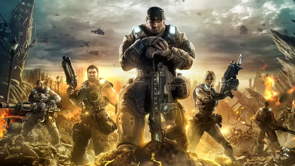 Gears of War – Fondo de Pantalla En Movimiento para PC, Android & iPhone