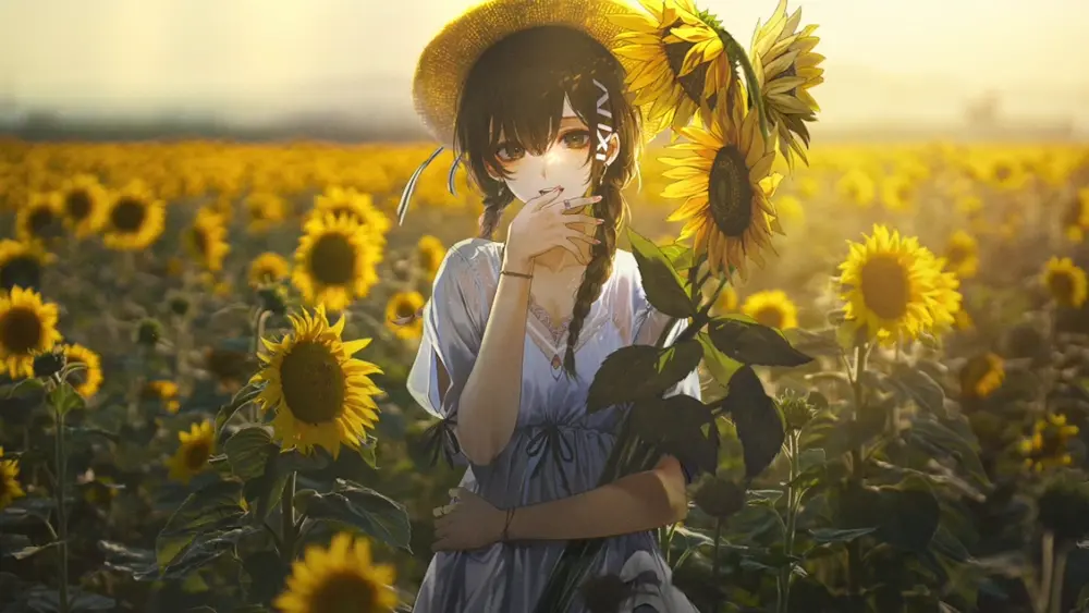 Girasoles – Fondo de Pantalla En Movimiento para PC, Android & iPhone