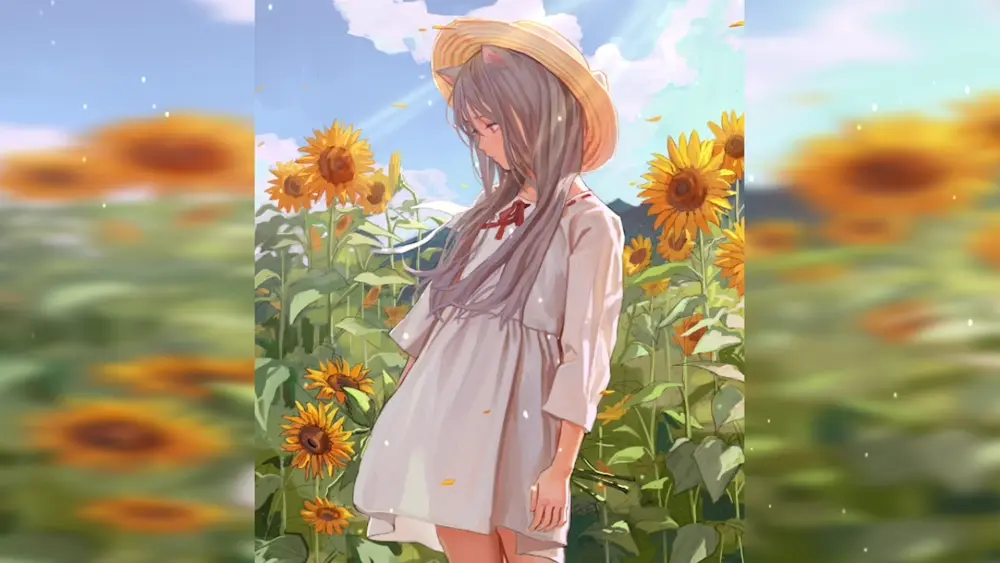 Girasoles – Fondo de Pantalla En Movimiento para PC, Android & iPhone