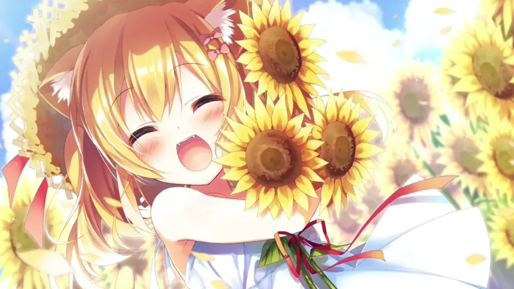 Girasoles – Fondo de Pantalla Animado para PC, Android & iPhone