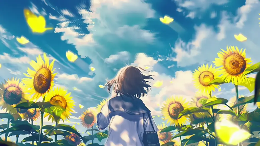 Girasoles – Fondo Animado para PC, Android & iPhone