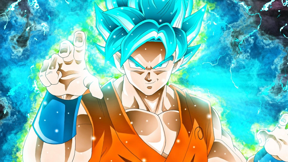 Super Saiyan Blue Goku - Fondo de Pantalla Animado para PC, Android & iPhone