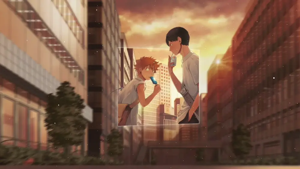 Descargar Fondo de Pantalla Animado de Haikyu!!: Comiendo Helados 4K