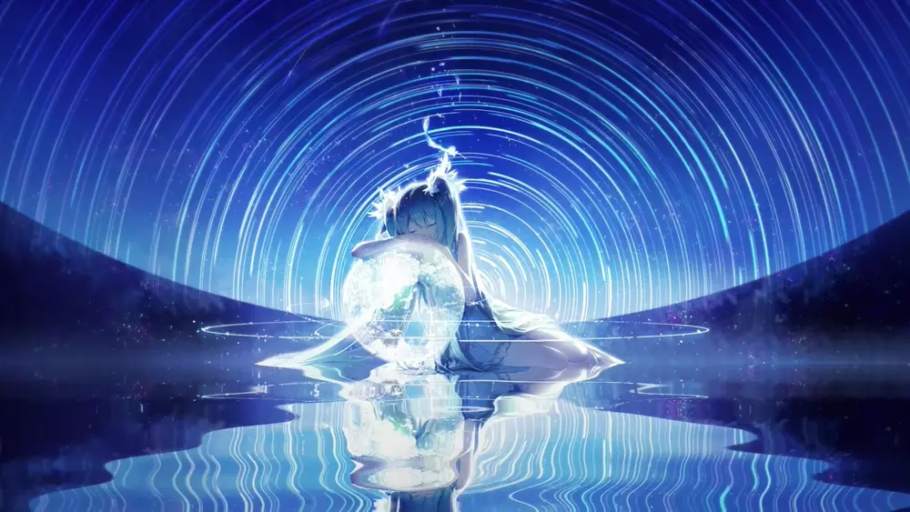 Descargar Fondo de Pantalla Animado de Nier Automata de Hatsune Miku 4K