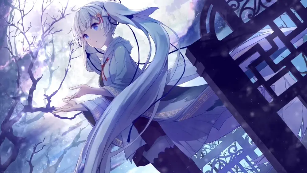 Descargar Fondo de Pantalla Animado de Hatsune Miku: Pies En El Agua 4K