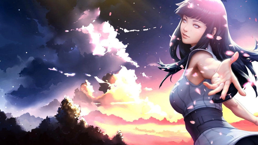 Hinata Hyuga - Fondo de Pantalla Animado