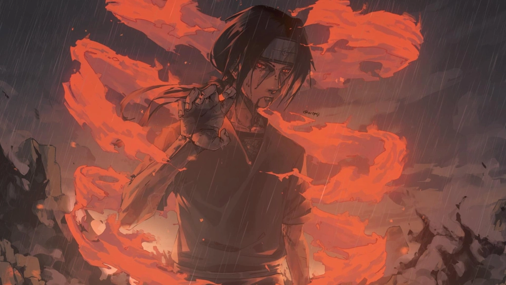 Itachi Uchiha - Fondo de Pantalla Animado