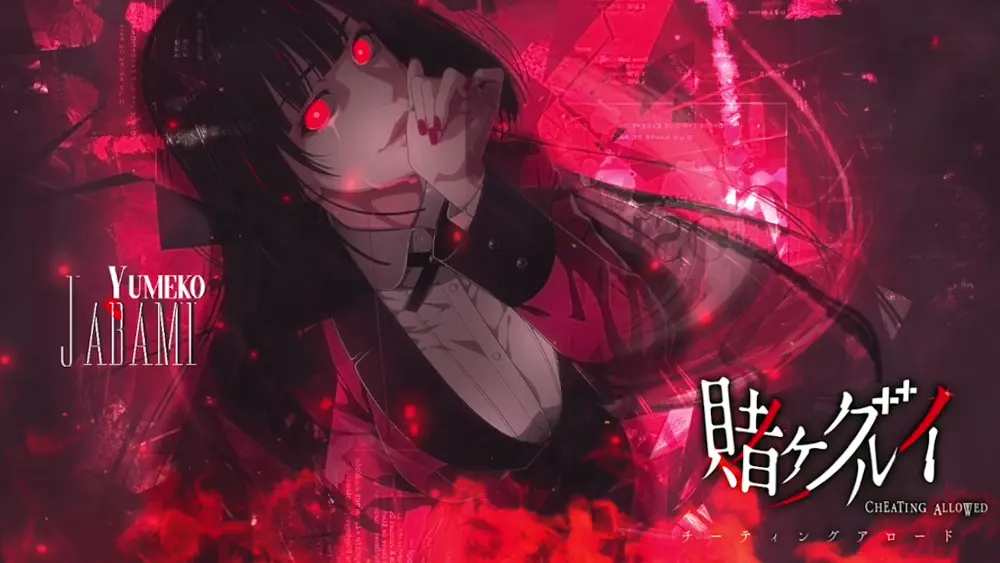 Descargar Fondo de Pantalla Animado de Kakegurui: Yumeko Jabami 4K