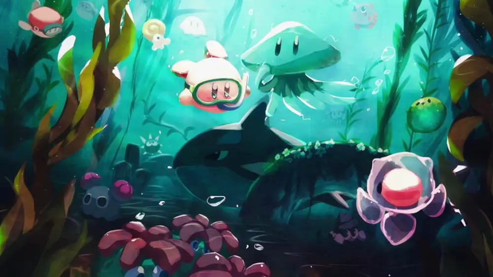 Kirby – Fondo de Pantalla Animado
