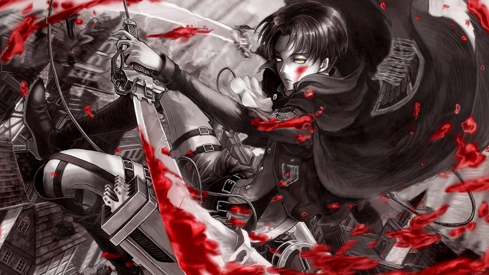 Levi Ackerman - Fondo de Pantalla Animado para PC, Android & iPhone