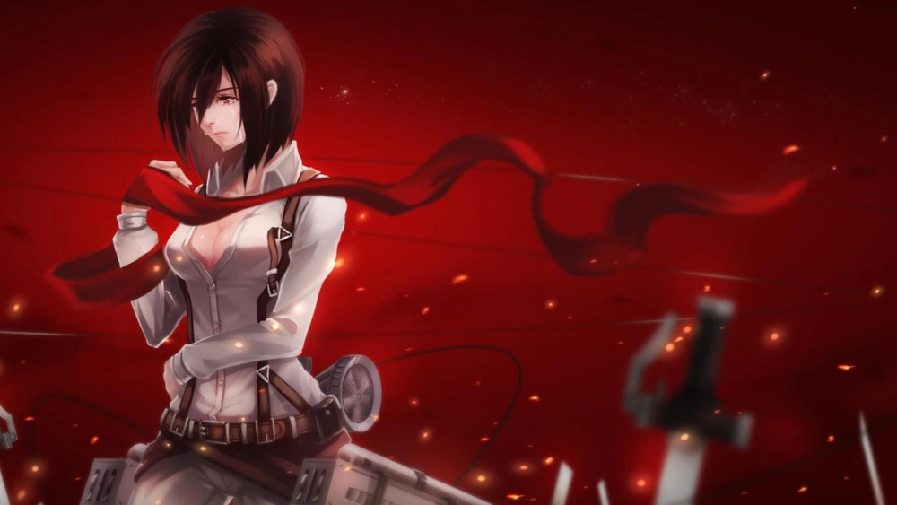 Mikasa Ackerman - Fondo de Pantalla Animado para PC, Android & iPhone