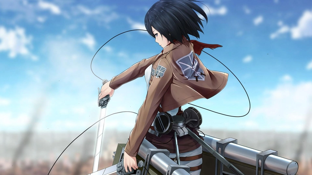 Mikasa Ackerman - Fondo de Pantalla En Movimiento para PC, Android & iPhone