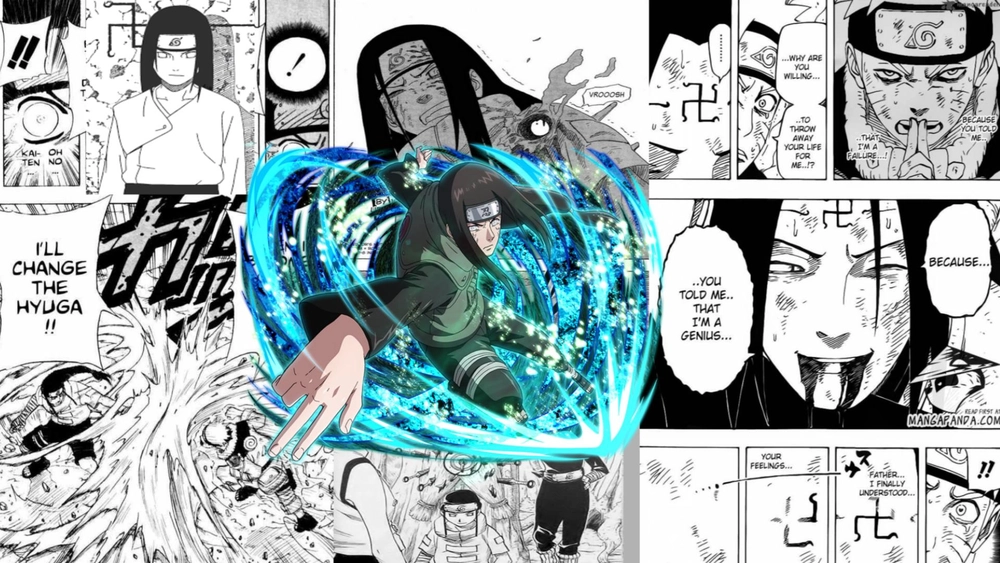 Neji Hyuga - Fondo de Pantalla Animado
