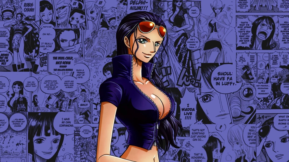 Nico Robin - Fondo Animado para PC, Android & iPhone