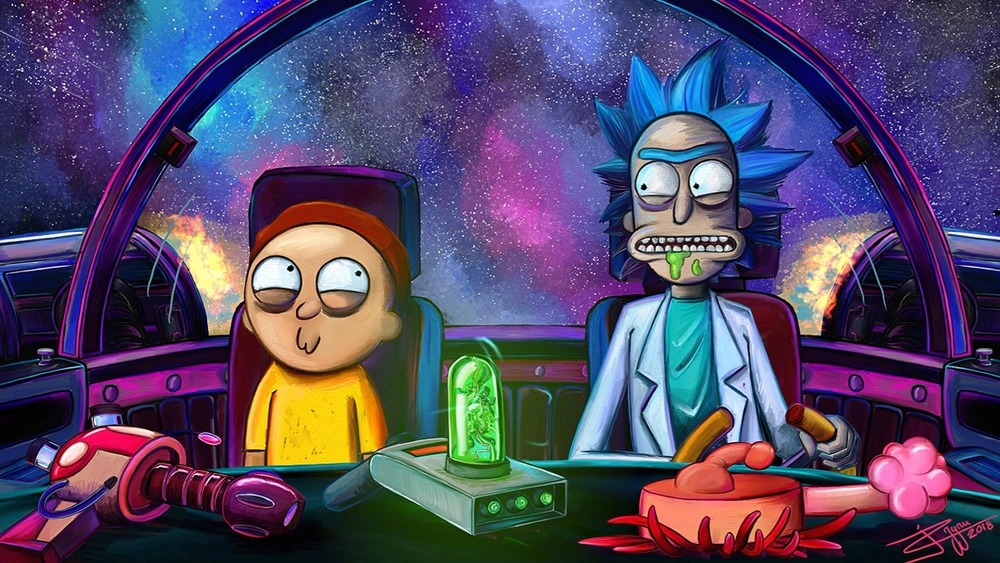 Rick y Morty - Fondo de Pantalla para PC, Android & iPhone