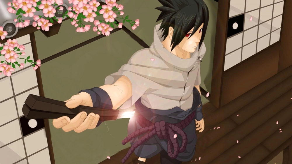 Sasuke Uchiha - Fondo de Pantalla Animado