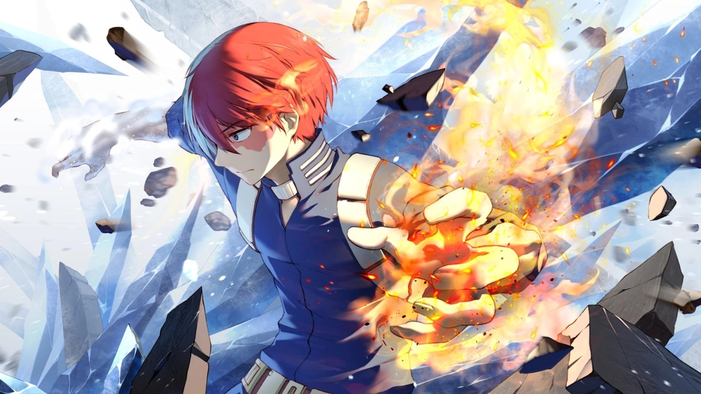 Shoto Todoroki - Fondo de Pantalla Animado para PC, Android & iPhone