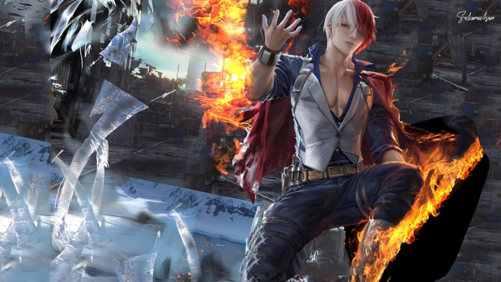 Shoto Todoroki - Fondo de Pantalla En Movimiento para PC, Android & iPhone