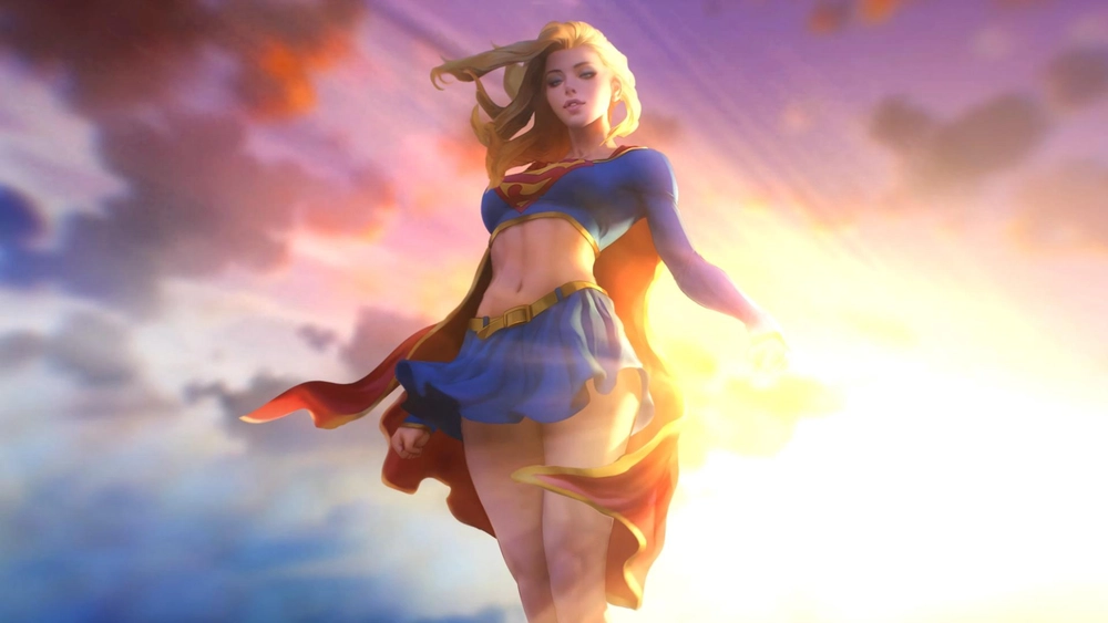 Super Girl – Fondo de Pantalla Animado para PC, Android & iPhone