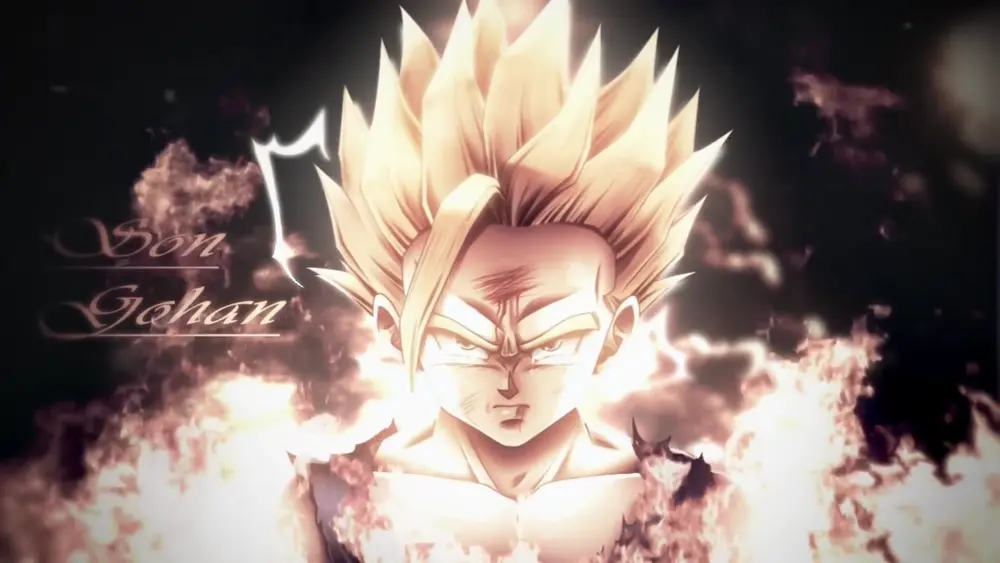Descargar Fondo de Pantalla Animado de Gohan SSJ2 de Dragon Ball 4K