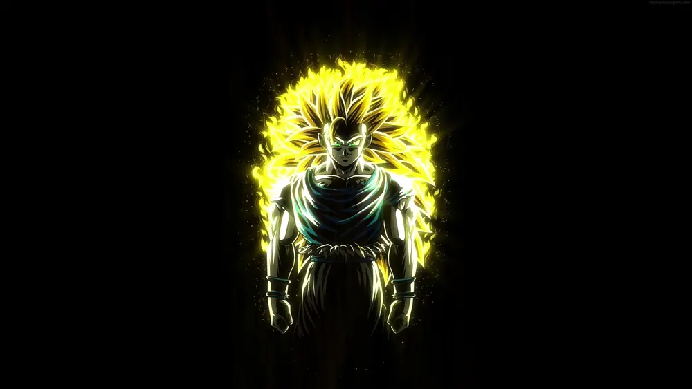 Descargar Fondo Animado de Goku SSJ3 de Dragon Ball 4K
