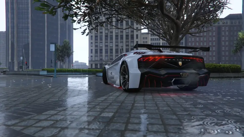 Lambo Blanco – Fondo de Pantalla Animado para PC, Android & iPhone