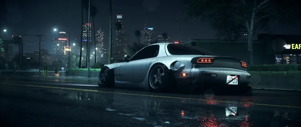 Mazda RX7 Gris – Fondo de Pantalla En Movimiento para PC, Android & iPhone