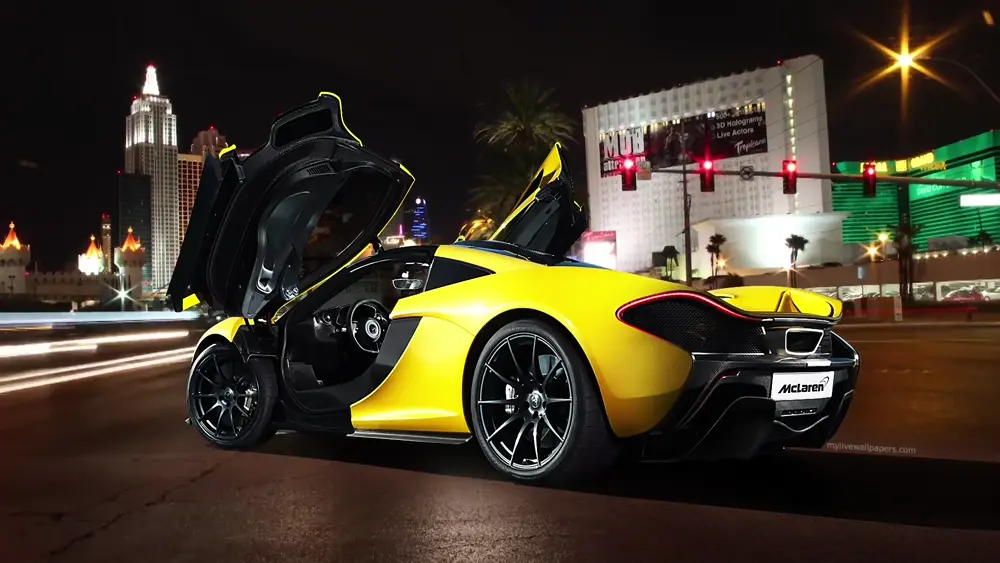 McLaren P1 – Fondo en Movimiento para PC, Android & iPhone
