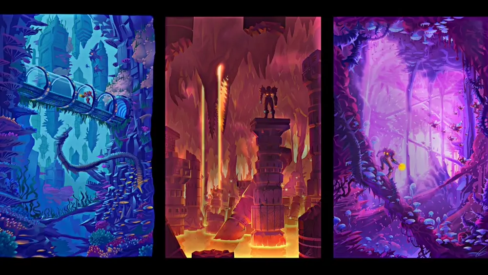 Metroid – Fondo de Pantalla Animado