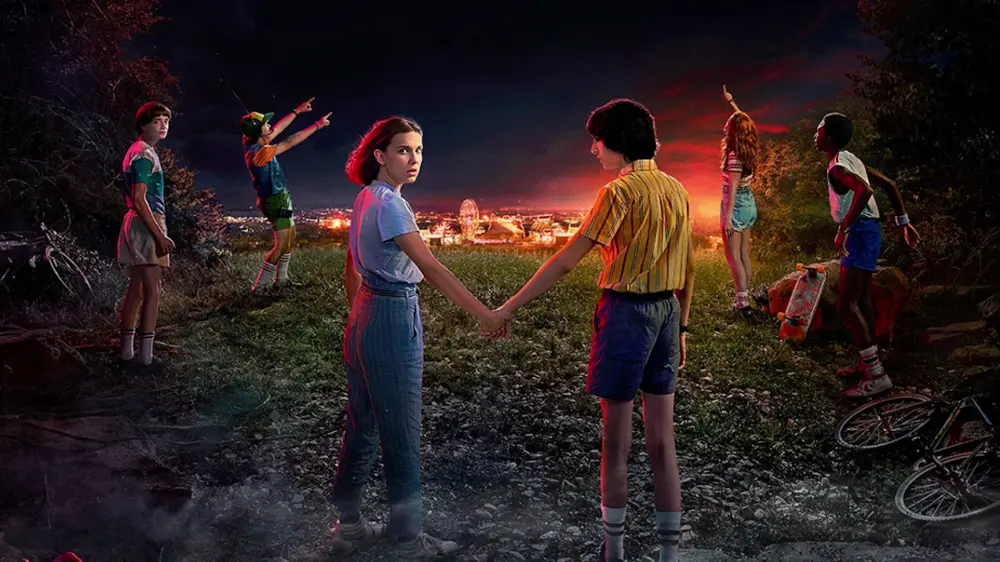 Stranger Things Mike y Eleven – Fondo Animado para PC, Android & iPhone