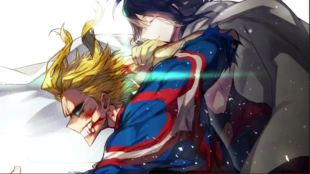 Descargar Fondo de Pantalla Animado de My Hero Academia: All Might Salvador 4K