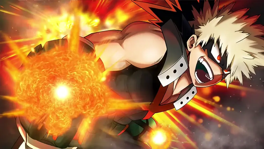 Descargar Fondo de Pantalla Animado de My Hero Academia: Rabia de Bakugo 4K