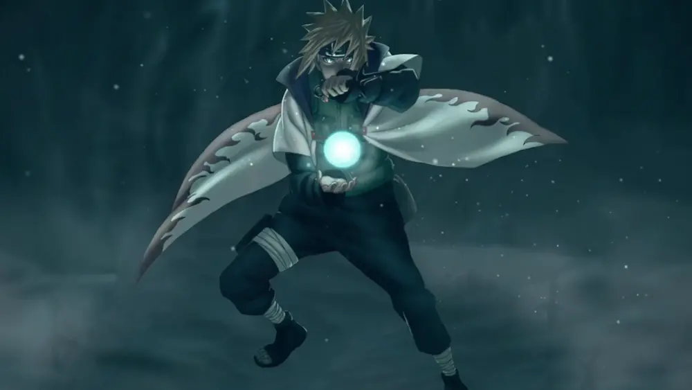 Descargar Fondo de Pantalla Animado de Naruto: Minato Rasengan 4K