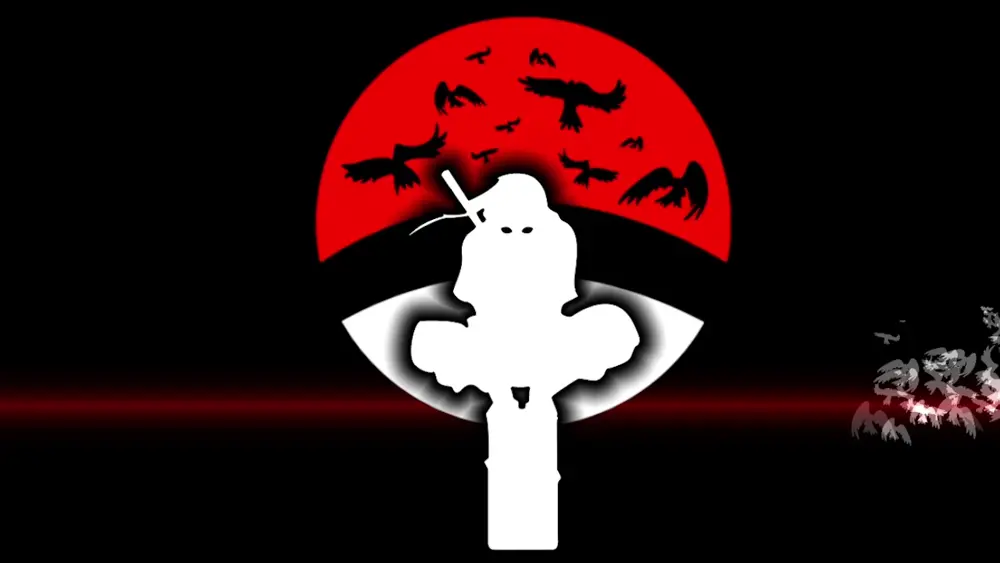 Descargar Fondo de Pantalla Animado de Naruto: Símbolo Clan Uchiha 4K