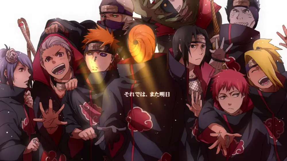 Descargar Fondo de Pantalla Animado de Naruto: Miembros Akatsuki 4K