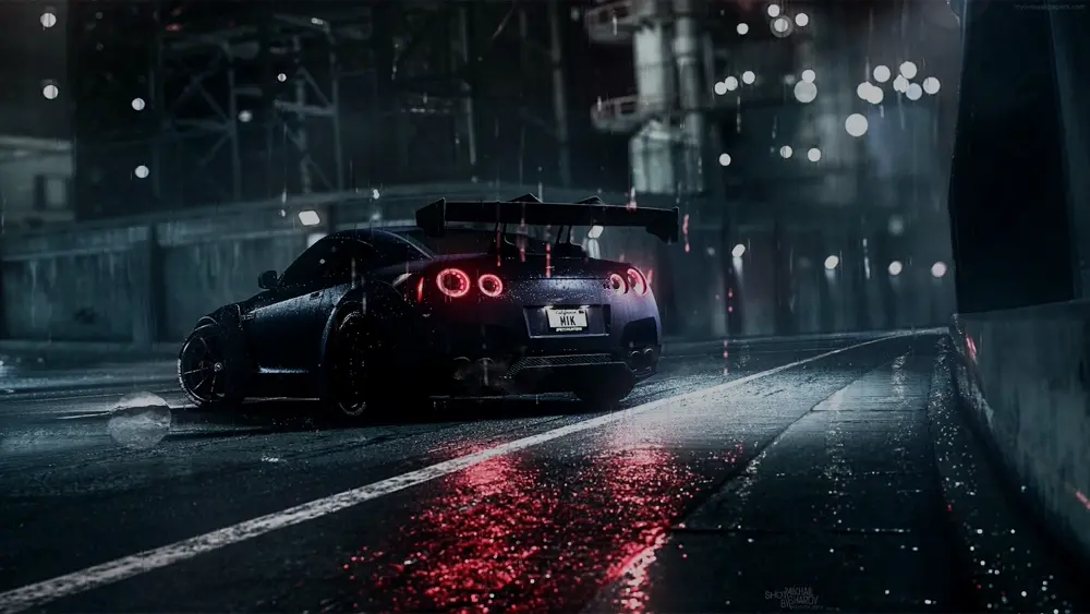 Nissan GTR – Fondo de Pantalla En Movimiento para PC, Android & iPhone