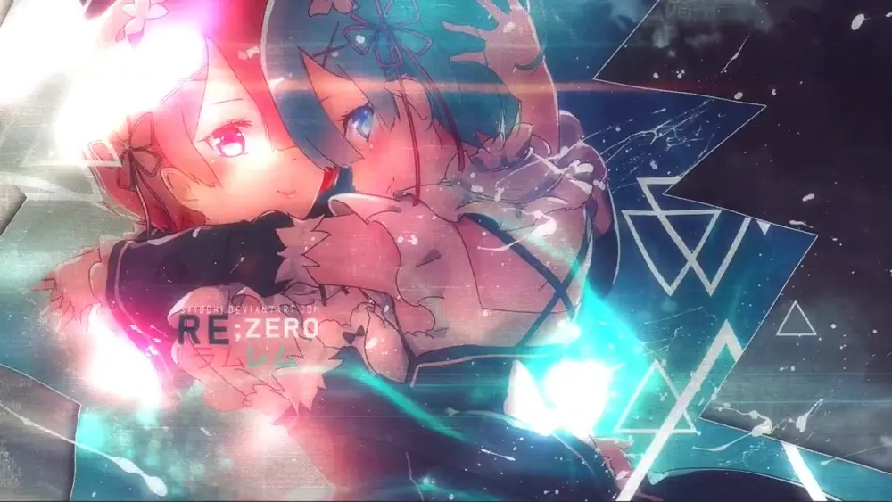 Descargar Fondo de Pantalla Animado de RE: Zero: Rem Navidad 4K